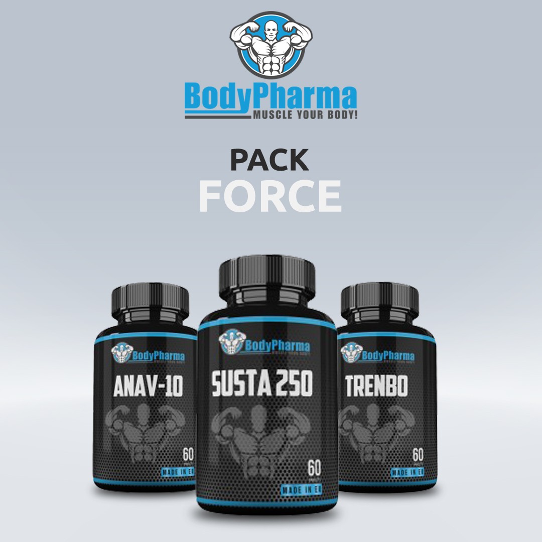 BodyPharma supplements pack: Anav-10, Susta 250.